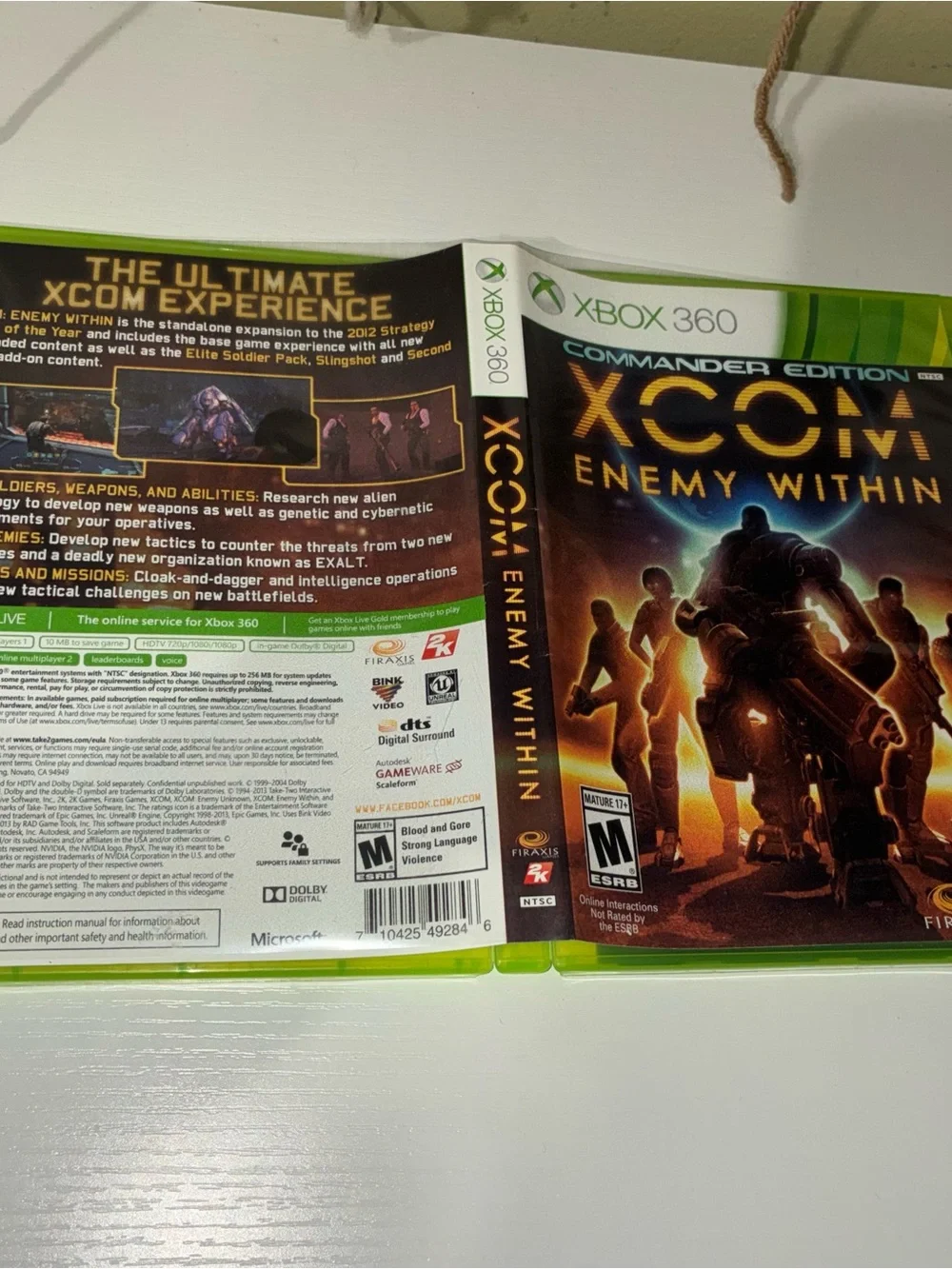XCOM: Enemy Within - Commander Edition for Xbox 360